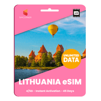 Thumbnail for [eSIM] Lithuania Unlimited Data - SimCorner