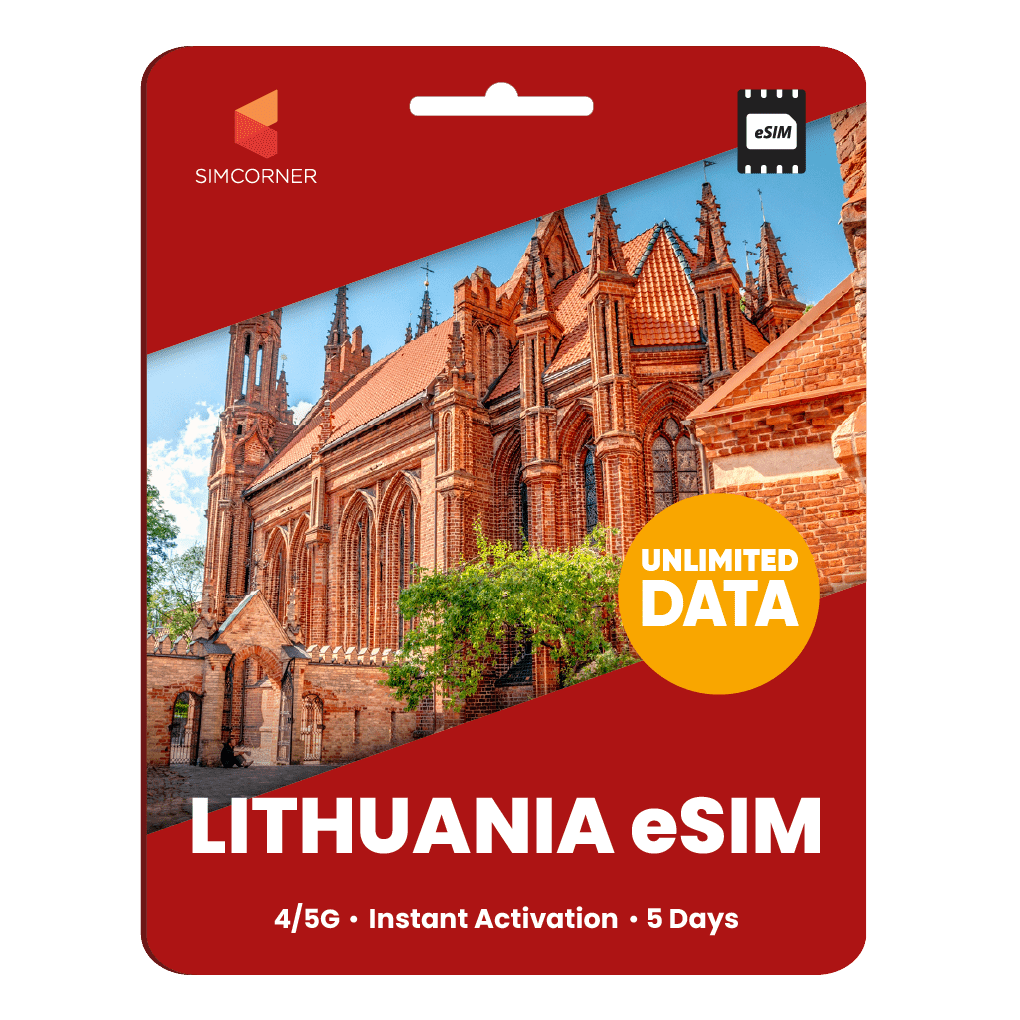 [eSIM] Lithuania Unlimited Data - SimCorner