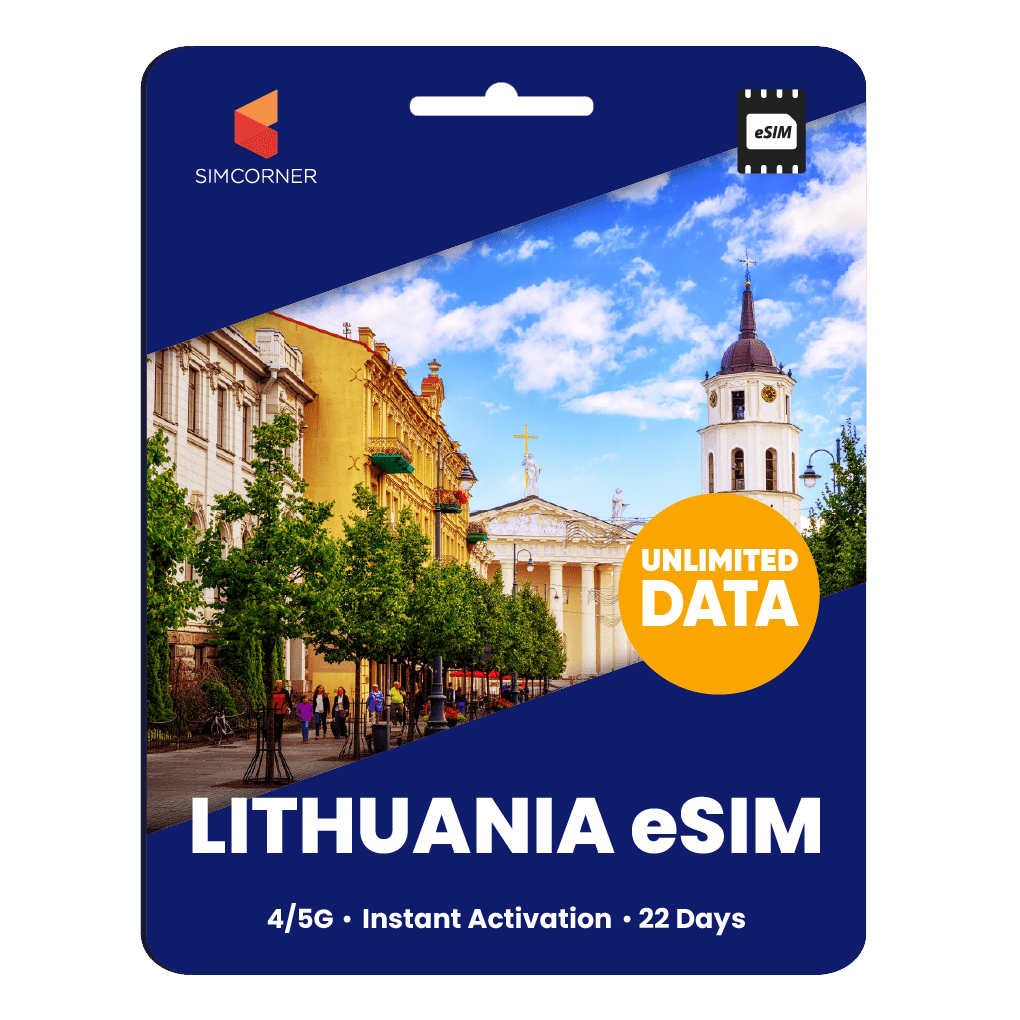 [eSIM] Lithuania Unlimited Data - SimCorner