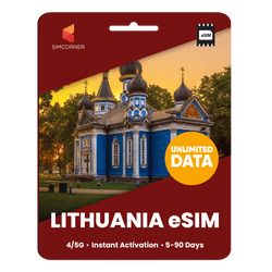[eSIM] Lithuania Unlimited Data