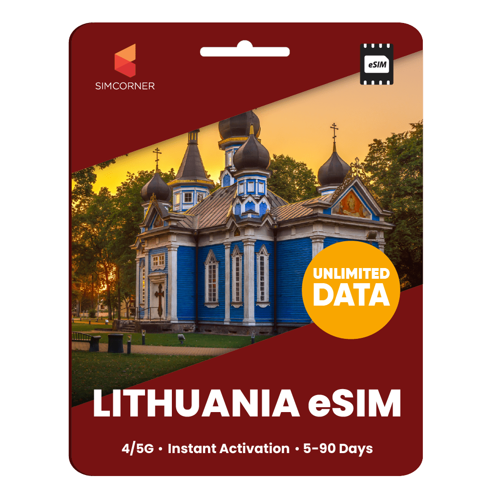 [eSIM] Lithuania Unlimited Data - SimCorner