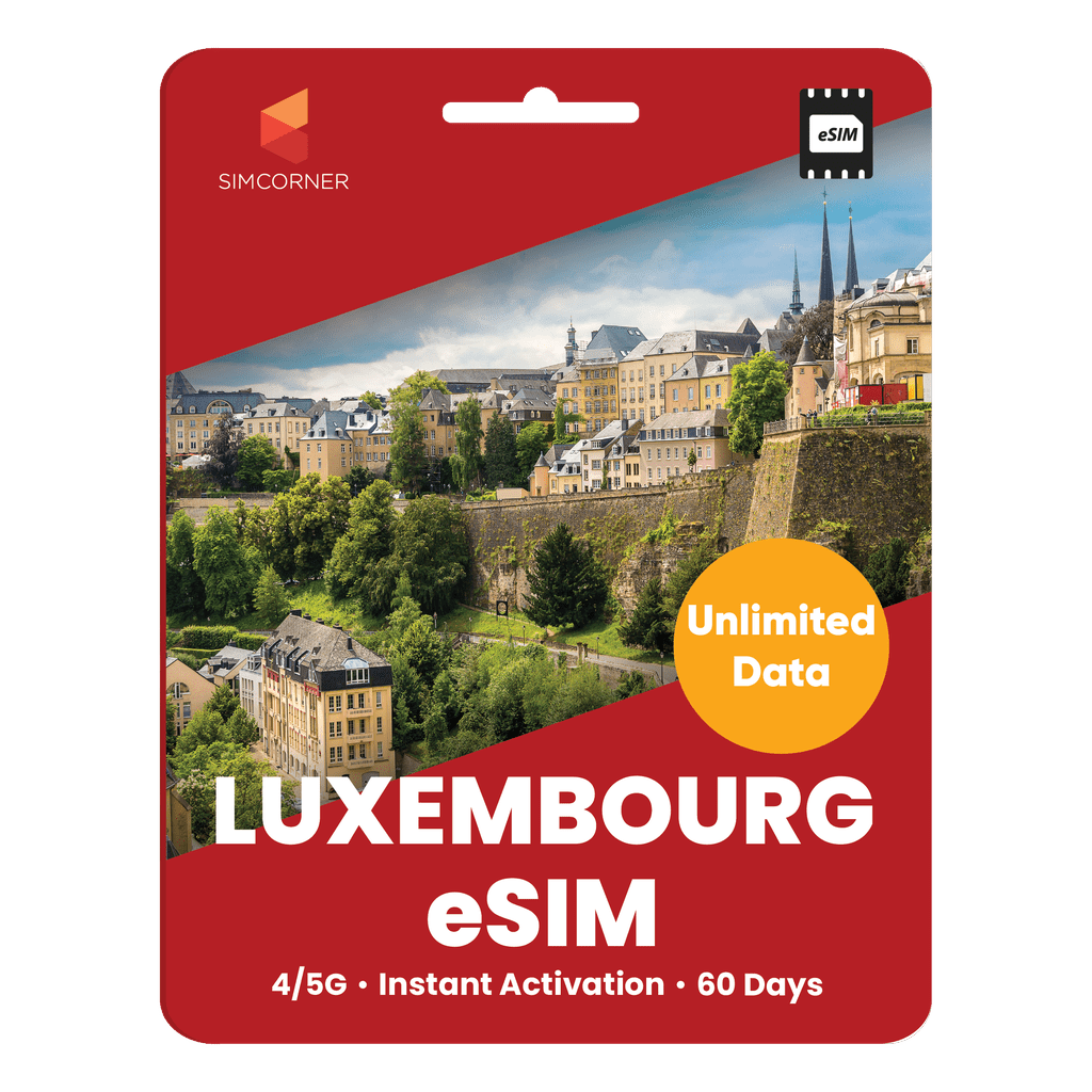 [eSIM] Luxembourg Unlimited Data - SimCorner