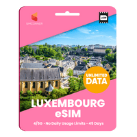Thumbnail for [eSIM] Luxembourg Unlimited Data - SimCorner