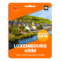 Thumbnail for [eSIM] Luxembourg Unlimited Data - 30 Days