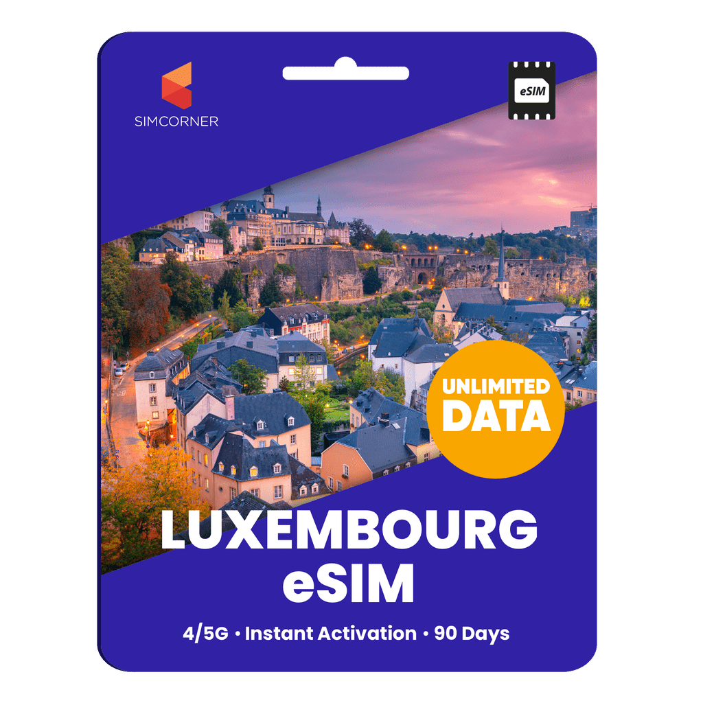 [eSIM] Luxembourg Unlimited Data - SimCorner