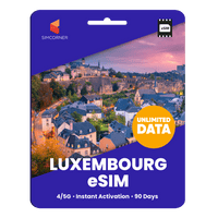 Thumbnail for [eSIM] Luxembourg Unlimited Data - SimCorner