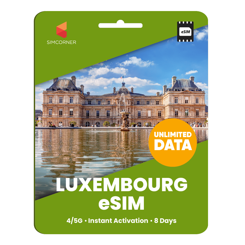 [eSIM] Luxembourg Unlimited Data - SimCorner
