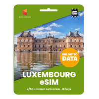Thumbnail for [eSIM] Luxembourg Unlimited Data - SimCorner