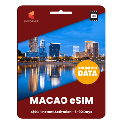 [eSIM] Macao Unlimited Data