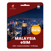 Thumbnail for [eSIM] Malaysia Unlimited Data - SimCorner