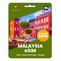Thumbnail for [eSIM] Malaysia Unlimited Data - SimCorner
