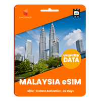 Thumbnail for [eSIM] Malaysia Unlimited Data - 30 Days