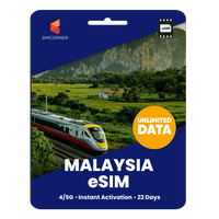 Thumbnail for [eSIM] Malaysia Unlimited Data - SimCorner