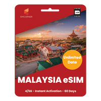 Thumbnail for [eSIM] Malaysia Unlimited Data - SimCorner
