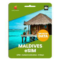 Thumbnail for [eSIM] Maldives Unlimited Data - SimCorner