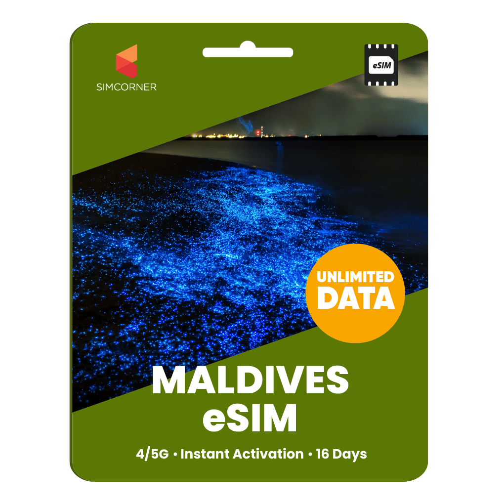 [eSIM] Maldives Unlimited Data - SimCorner