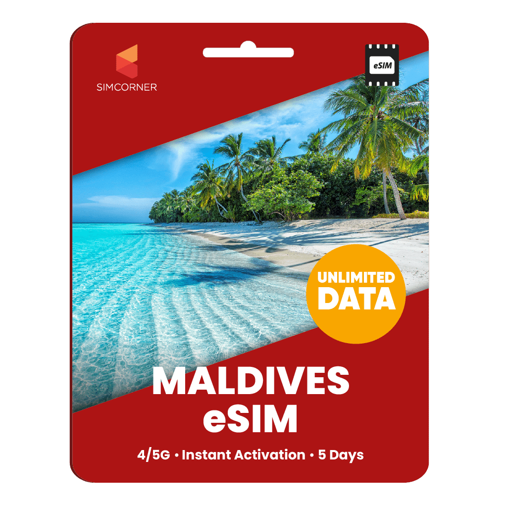 [eSIM] Maldives Unlimited Data - SimCorner
