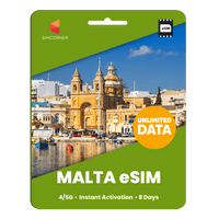 Thumbnail for [eSIM] Malta Unlimited Data - SimCorner