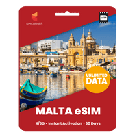 Thumbnail for [eSIM] Malta Unlimited Data - SimCorner