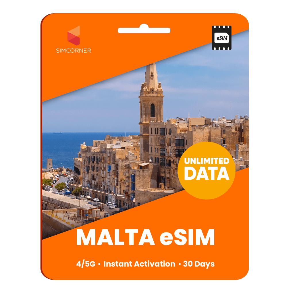 [eSIM] Malta Unlimited Data - SimCorner