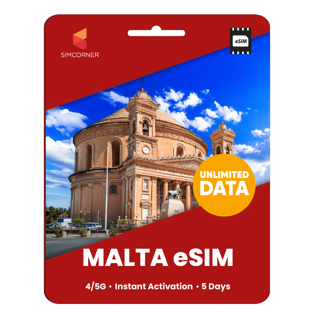 [eSIM] Malta Unlimited Data - SimCorner