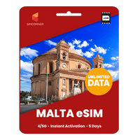 Thumbnail for [eSIM] Malta Unlimited Data - SimCorner