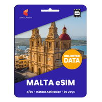 Thumbnail for [eSIM] Malta Unlimited Data - SimCorner