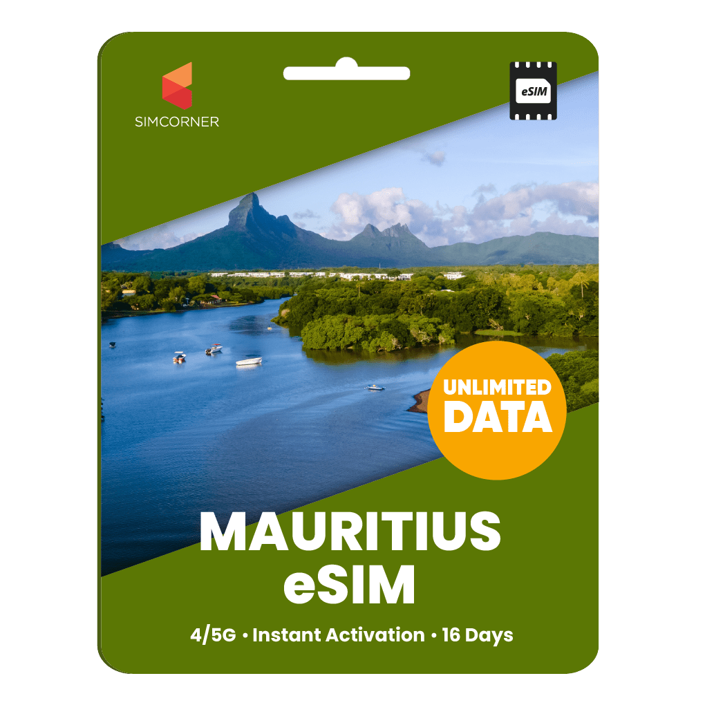 [eSIM] Mauritius Unlimited Data - SimCorner