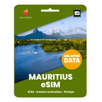 Thumbnail for [eSIM] Mauritius Unlimited Data - SimCorner