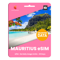 Thumbnail for [eSIM] Mauritius Unlimited Data - SimCorner