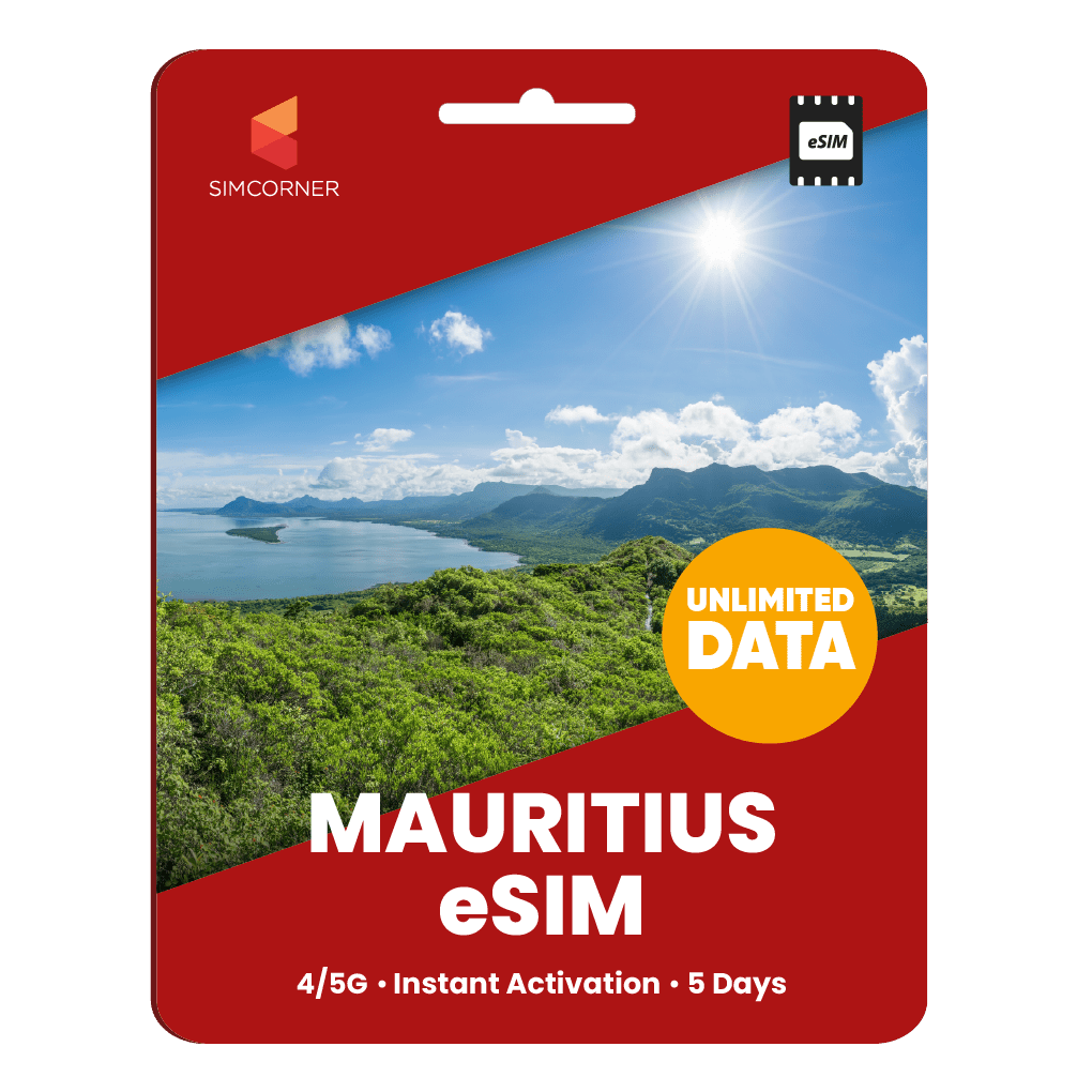 [eSIM] Mauritius Unlimited Data - SimCorner