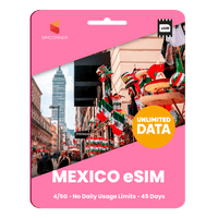 Thumbnail for [eSIM] Mexico Unlimited Data - SimCorner