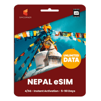 Thumbnail for [eSIM] Nepal Unlimited Data - SimCorner