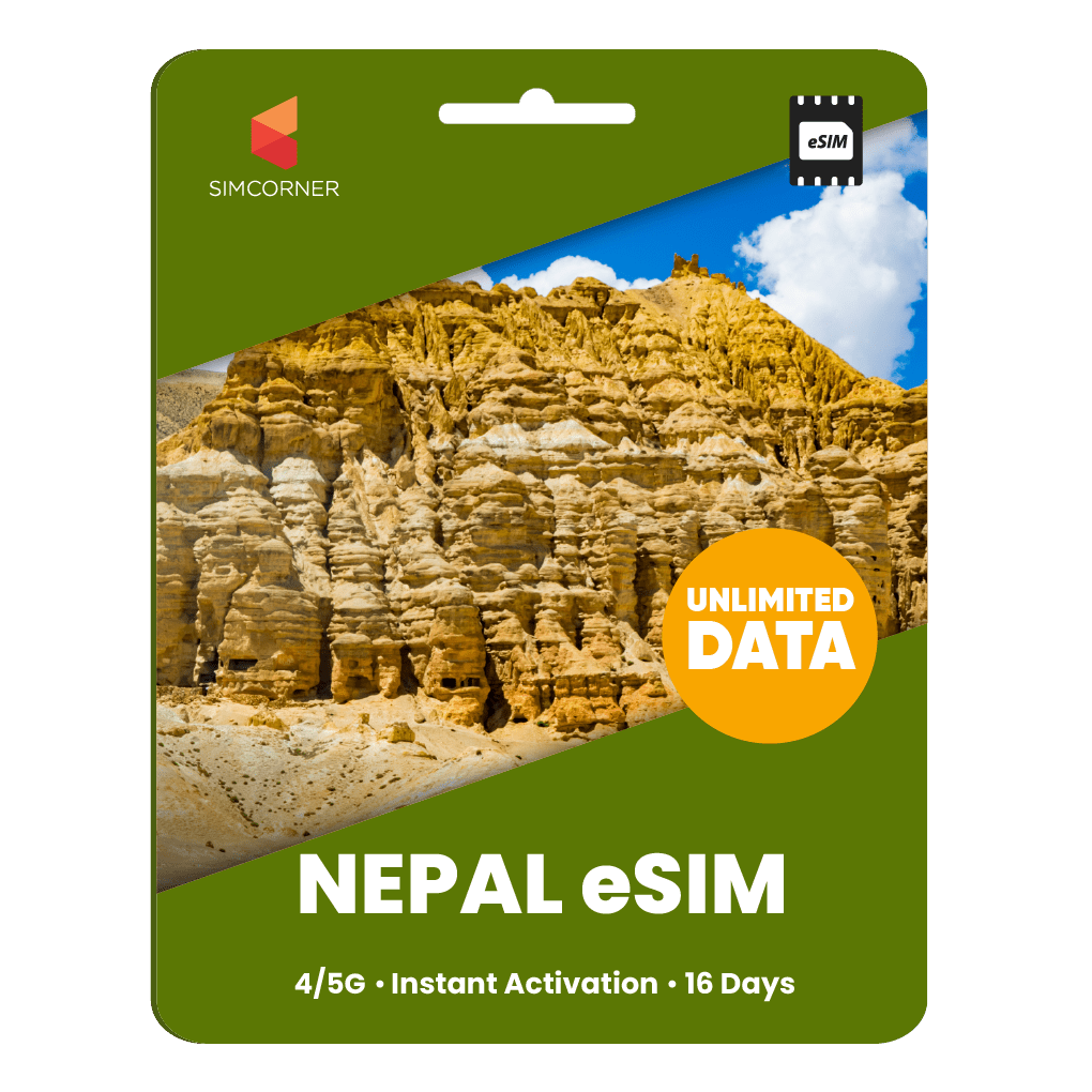 [eSIM] Nepal Unlimited Data - SimCorner
