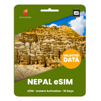 Thumbnail for [eSIM] Nepal Unlimited Data - SimCorner