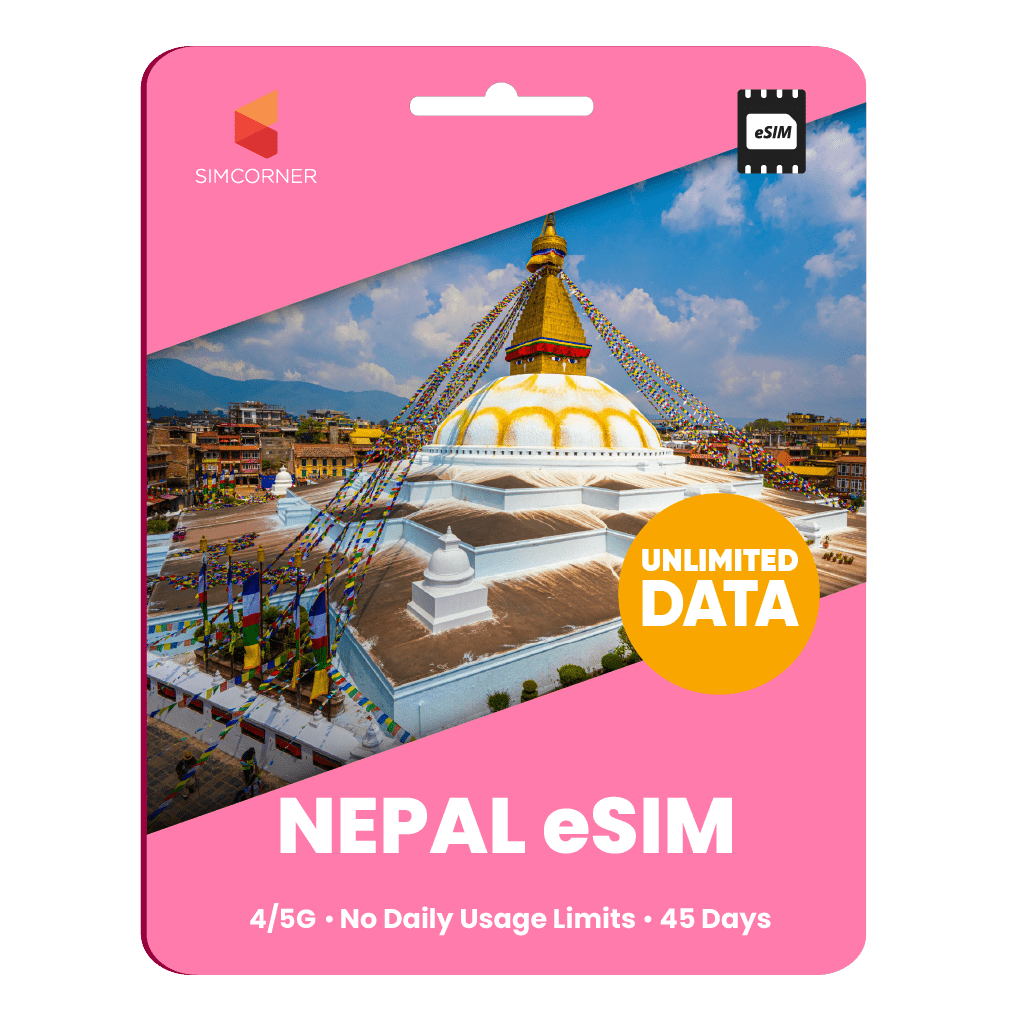 [eSIM] Nepal Unlimited Data - SimCorner