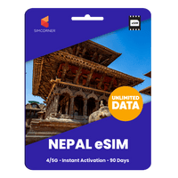 Thumbnail for [eSIM] Nepal Unlimited Data - SimCorner
