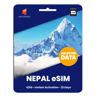 Thumbnail for [eSIM] Nepal Unlimited Data - SimCorner