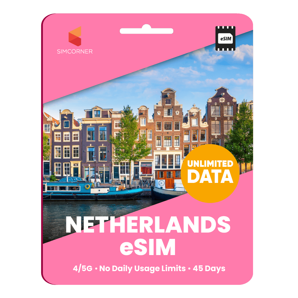 [eSIM] Netherlands Unlimited Data - SimCorner