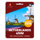 [eSIM] Netherlands Unlimited Data