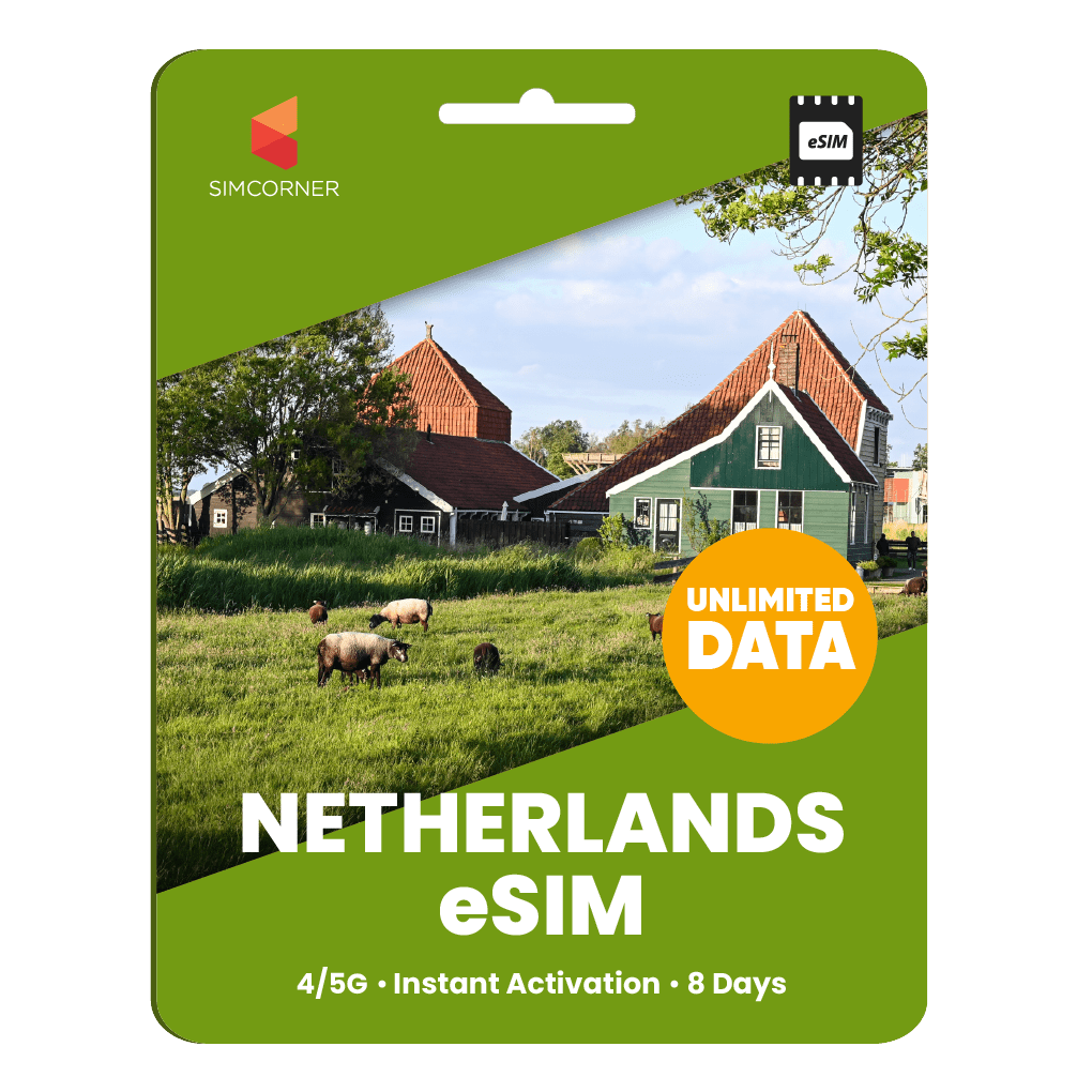 [eSIM] Netherlands Unlimited Data - SimCorner