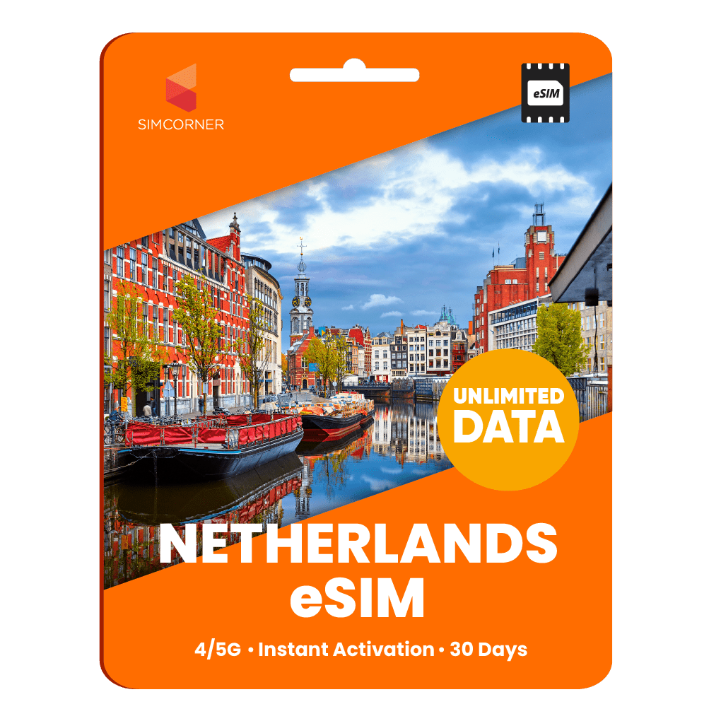 [eSIM] Netherlands Unlimited Data - SimCorner