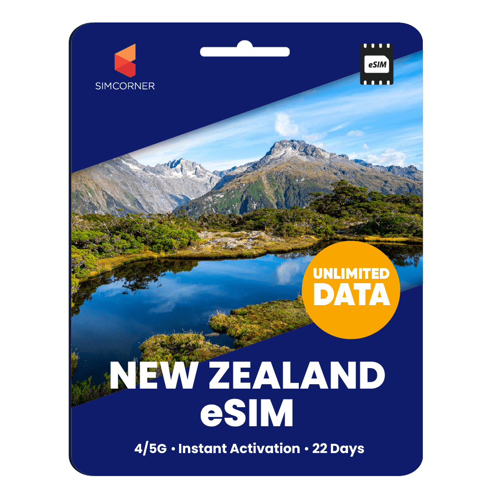 [eSIM] New Zealand Unlimited Data - SimCorner