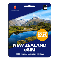 Thumbnail for [eSIM] New Zealand Unlimited Data - SimCorner