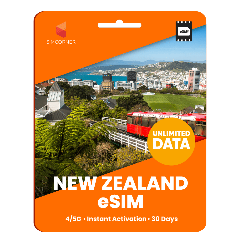 [eSIM] New Zealand Unlimited Data - 30 Days