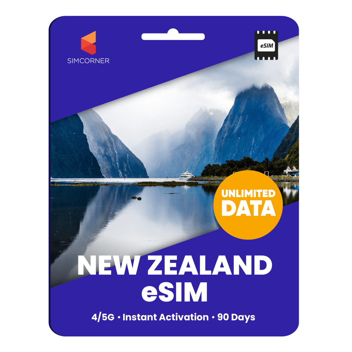 [eSIM] New Zealand Unlimited Data - SimCorner