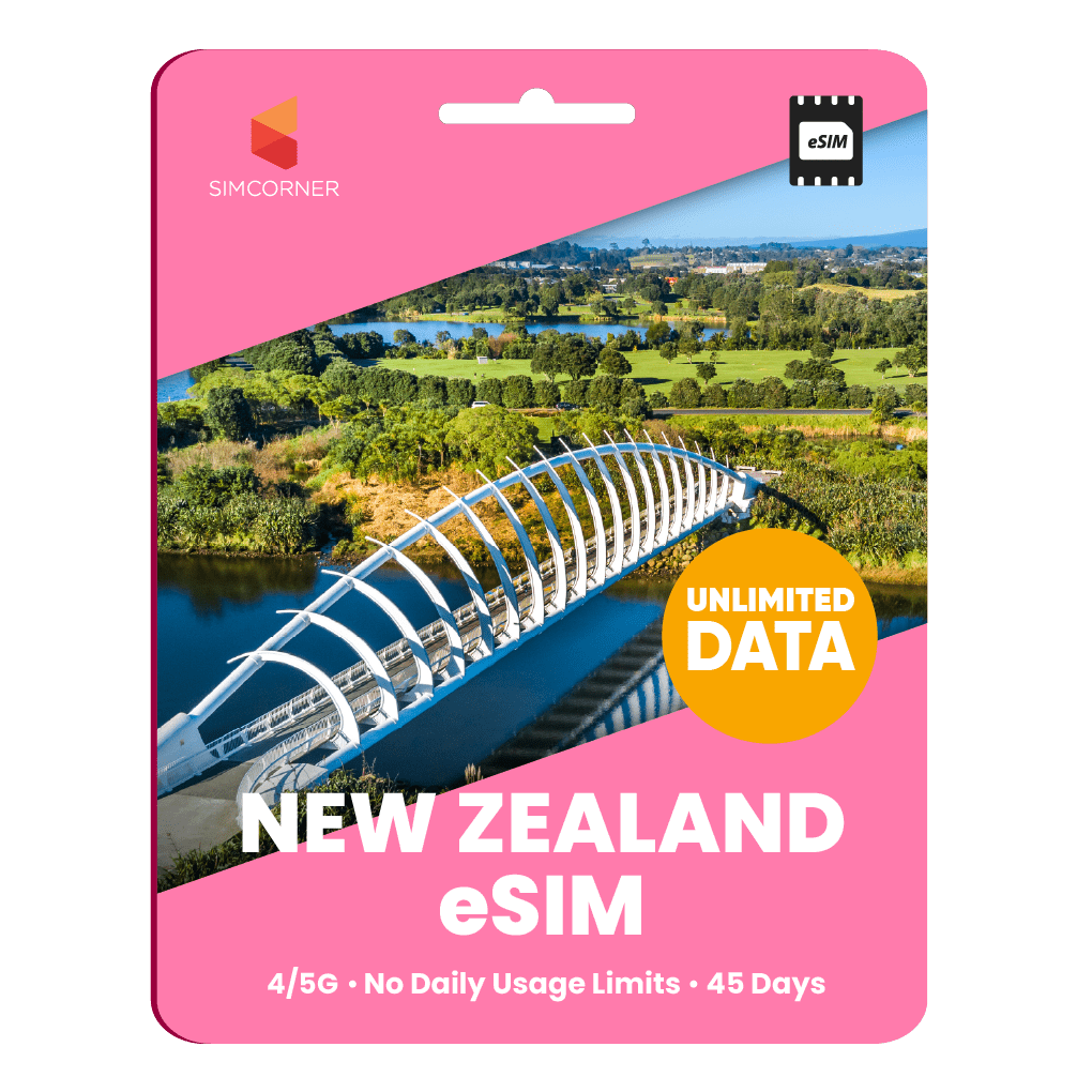 [eSIM] New Zealand Unlimited Data - SimCorner