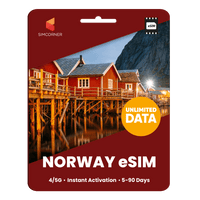 Thumbnail for [eSIM] Norway Unlimited Data - SimCorner