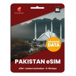 [eSIM] Pakistan Unlimited Data
