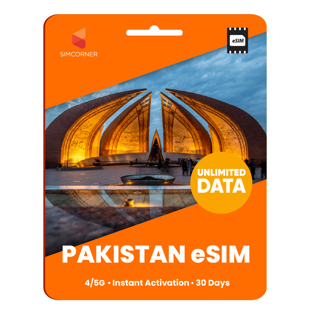 [eSIM] Pakistan Unlimited Data - 30 Days